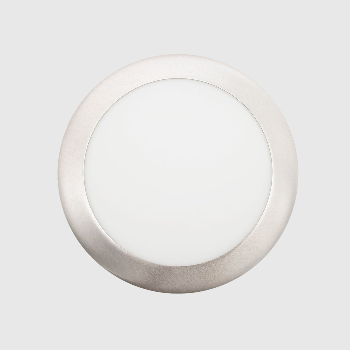Panel LED Redondo Empotrable, Niquelado, 18 W - 12345 - imagen 1
