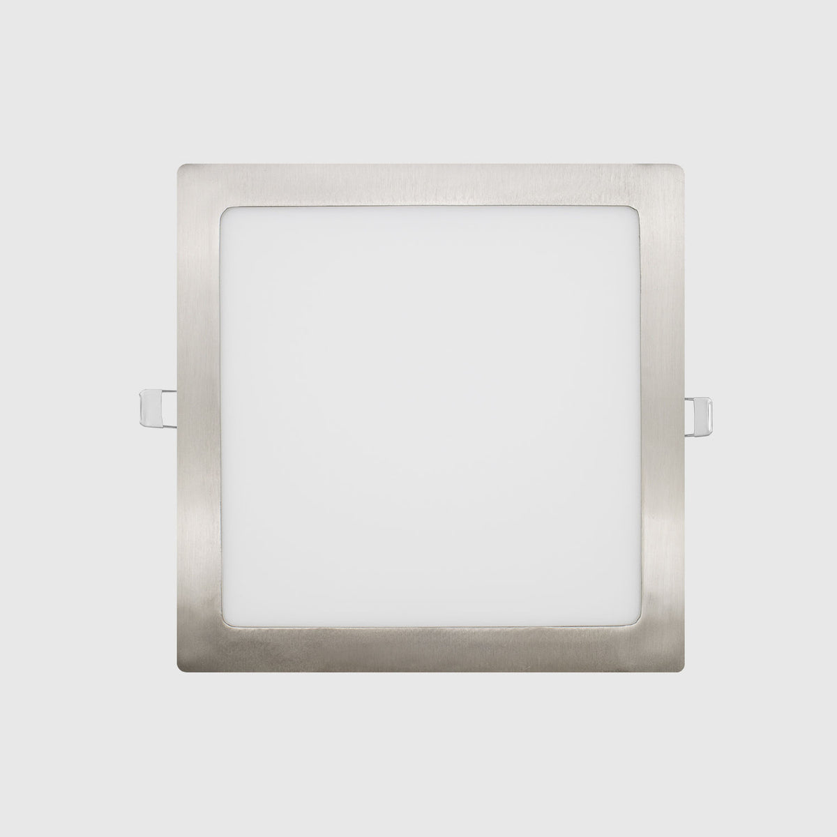 Panel LED Cuadrado Empotrable De Níquel De 18 W - 15254 - imagen 1