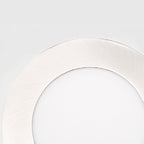 Panel LED Redondo Sobresaliente De Níquel, 6W, 6500K - 15971 - imagen 2