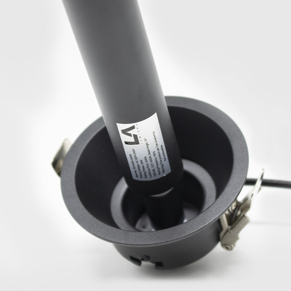 Tikkos - Downlight Led Redondo Basculante Negro - 20777 - imagen 4