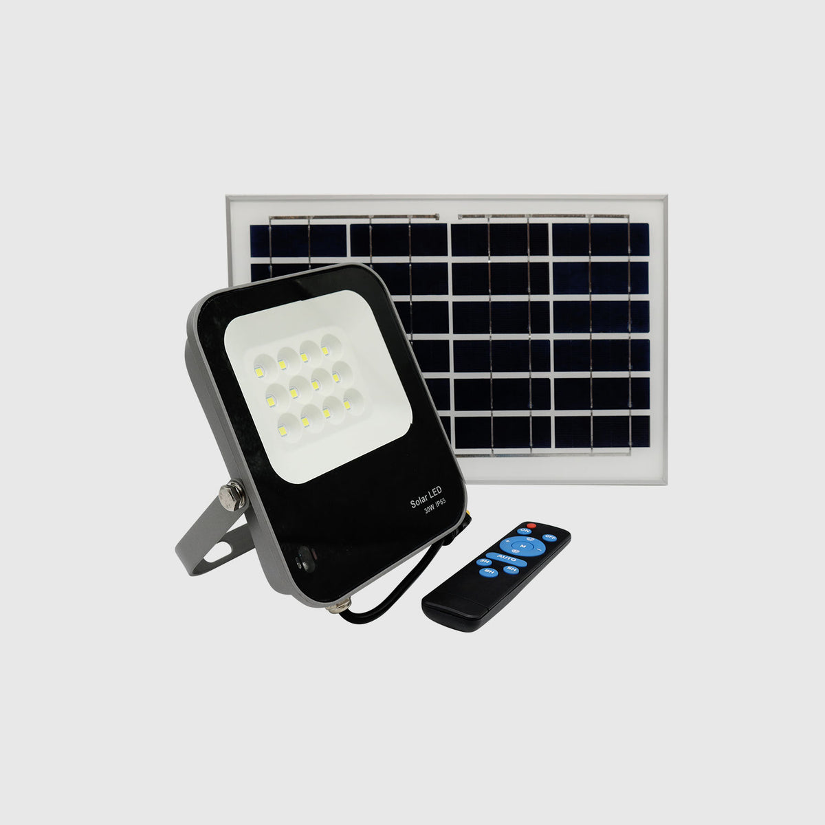Proyector LED Solar De 30 W Con Control Remoto - 21484 - imagen 1