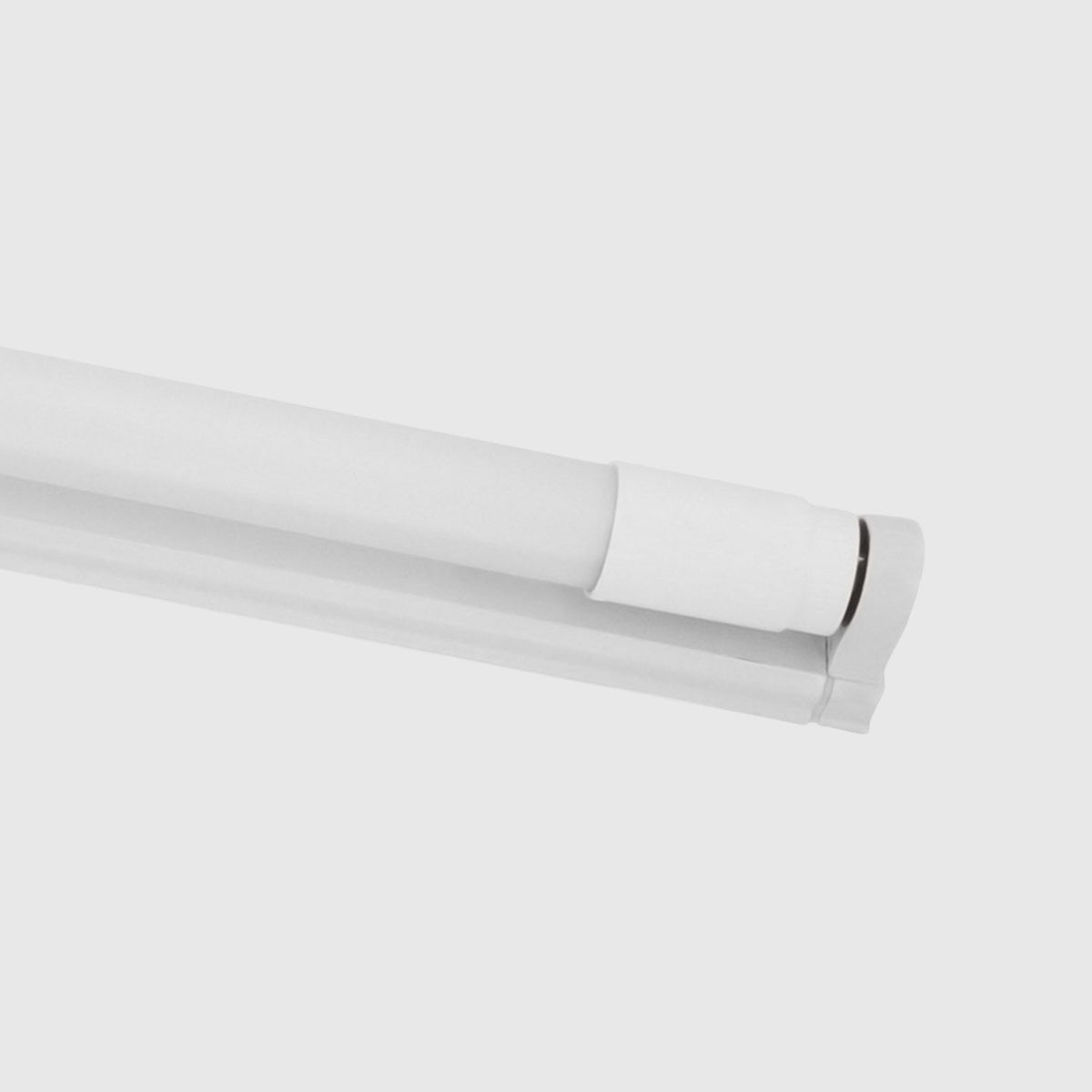 Kit De Tubo LED T8 De Vidrio + Conexión Para Luminaria De 1 Lado, 18 W - 22115 - imagen 1