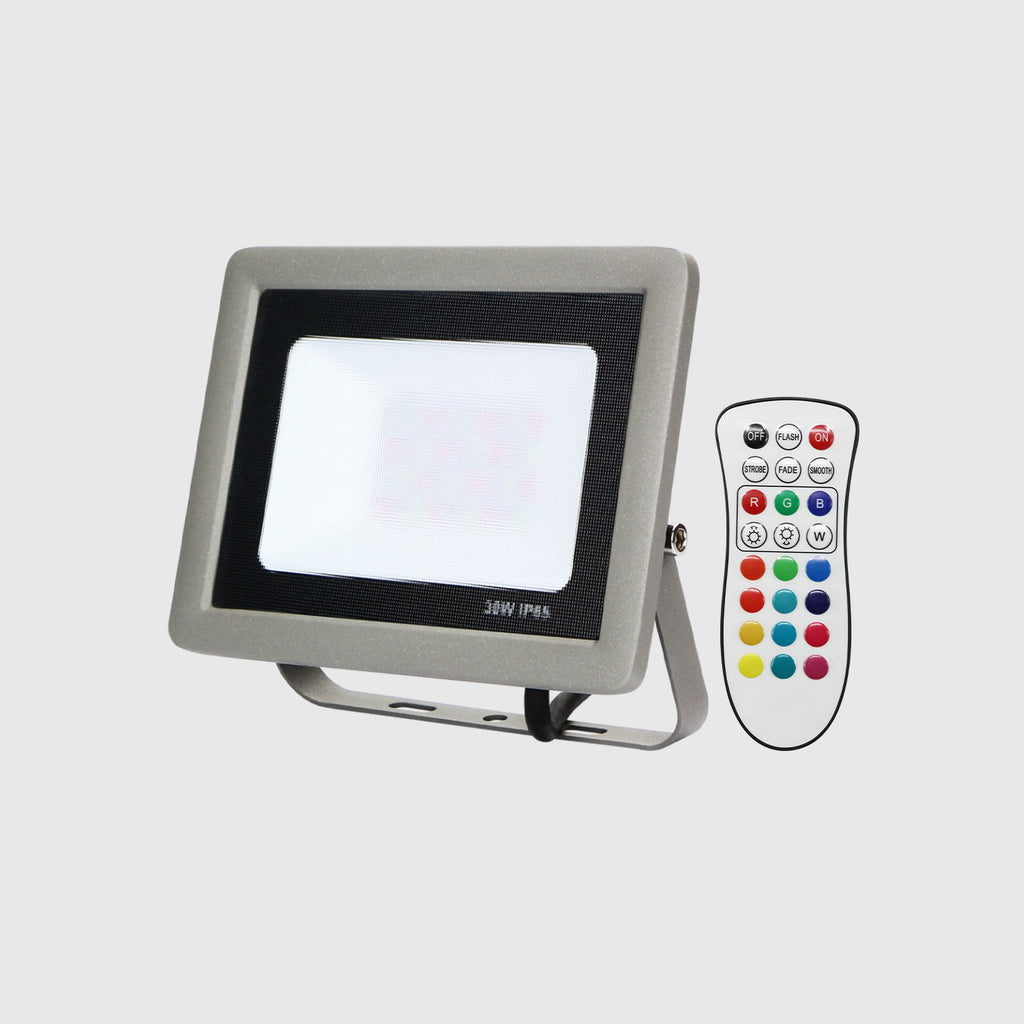 Proyector LED Delgado Con Control Remoto De 30 W - 23624 - imagen 1