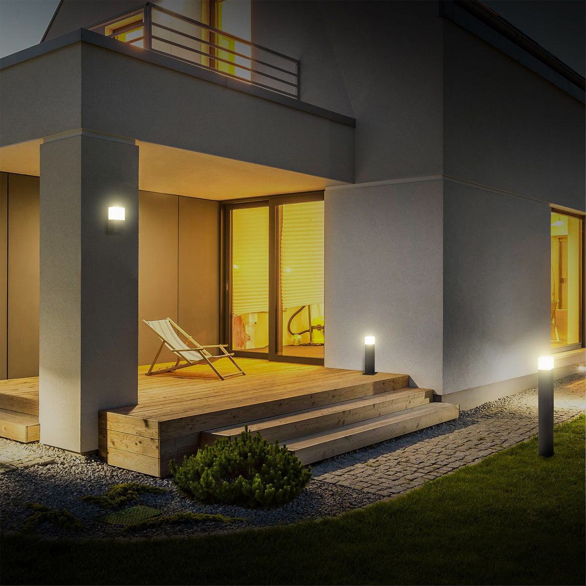 Bolardo LED Para Jardín E27 740mm - 24133 - imagen 2