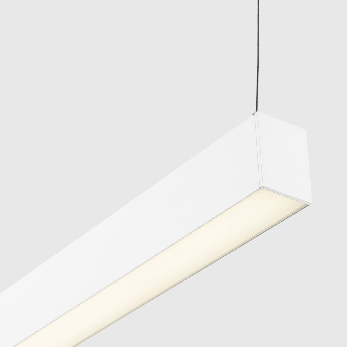 Lussoro - Lámpara LED Lineal Suspendida Blanca De 40 W - 26045 - imagen 1