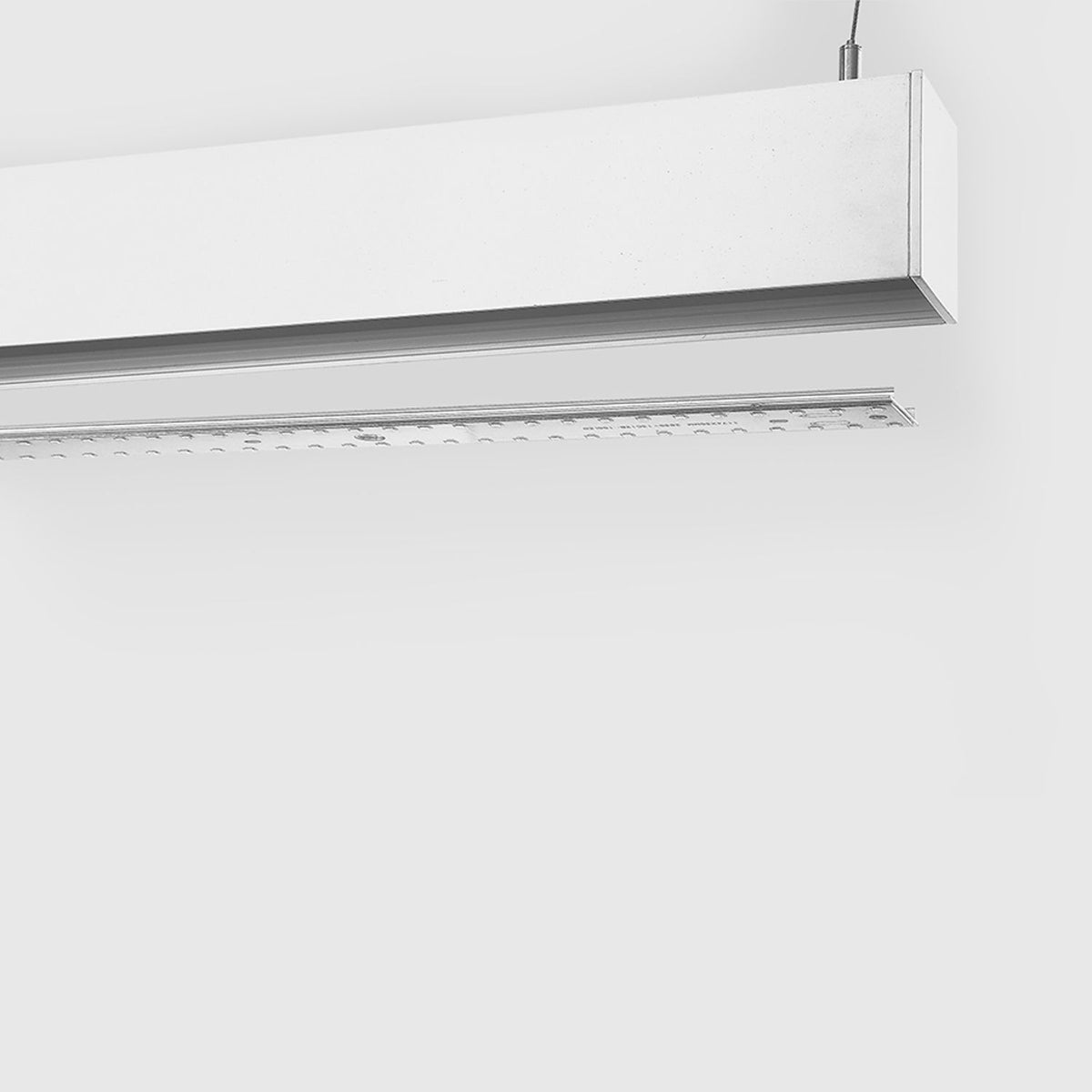 Lussoro - Lámpara LED Lineal Suspendida Blanca De 40 W - 26045 - imagen 2