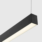 Lussoro - Lámpara LED Lineal Suspendida De 40 W, Color Negro - 26069 - imagen 1