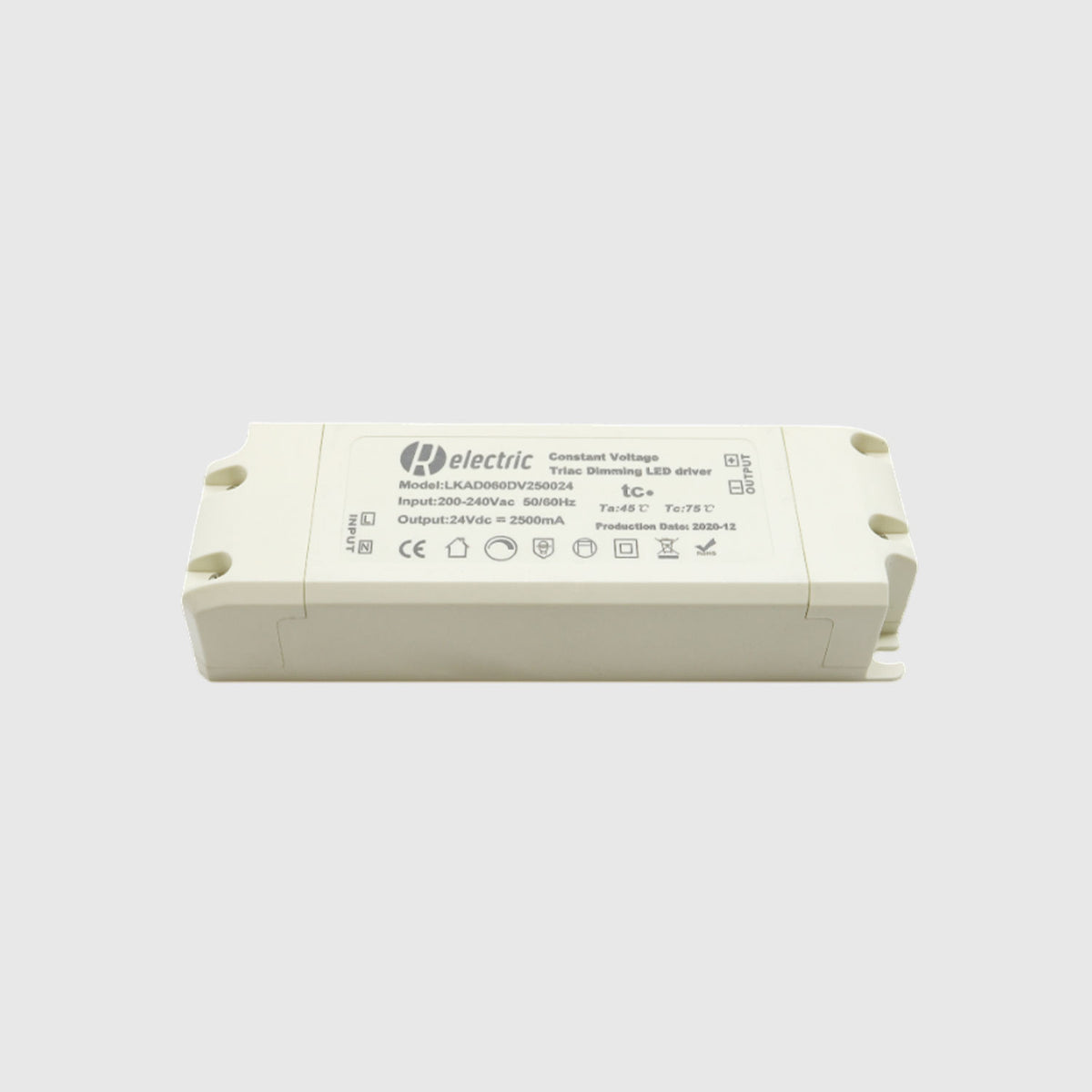 Fuente De Alimentación Regulable Triac De 60 W Para Tiras LED - 26281 - imagen 2