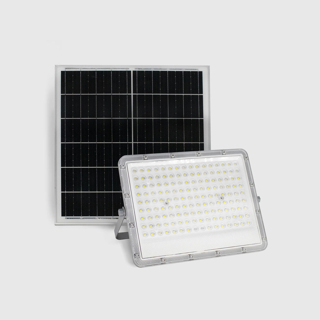 Proyector LED Solar Con Control Remoto Y Sensor De Movimiento De 100 W - 28384 - imagen 1