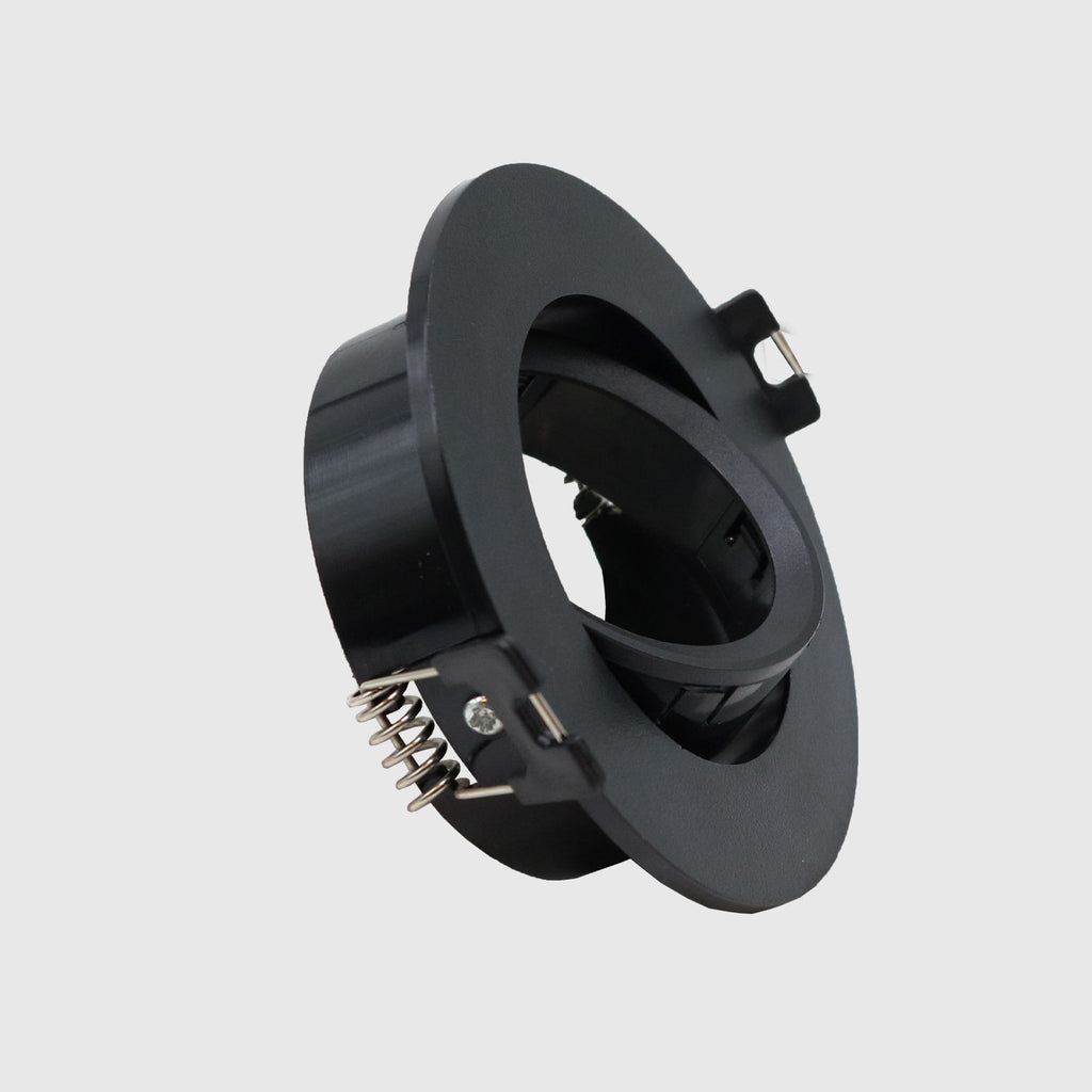Aro Gu10 Basculante Circular Negro - 29558 - imagen 1