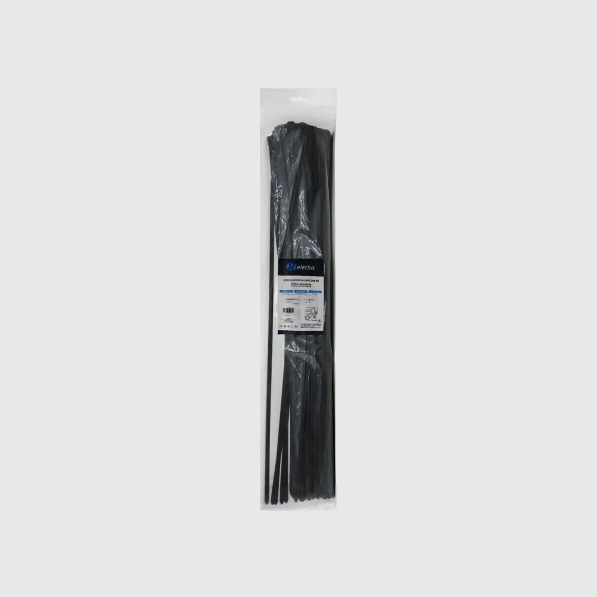 Bridas de nailon 66 - Pack de 100 Negro 8,8 × 900 mm