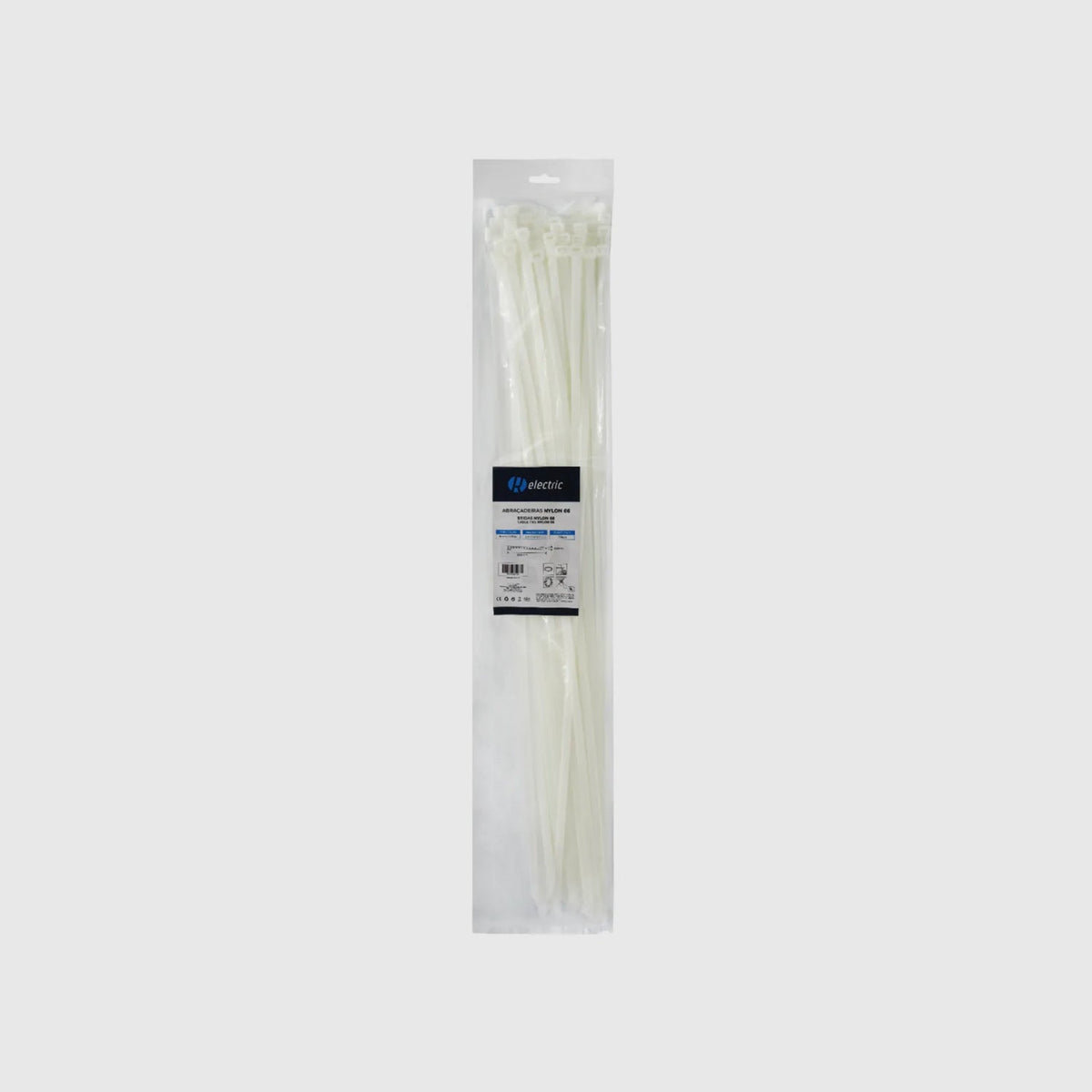Bridas de nailon 66 - Pack de 100 Blanco 8,8 × 900 mm