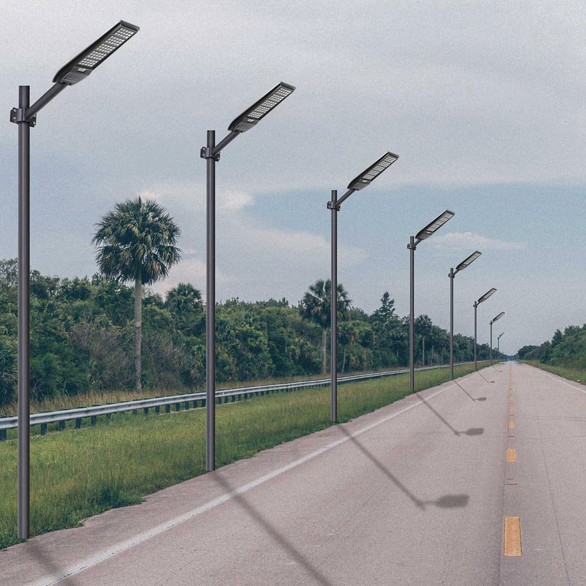 Lámpara Solar LED Con Sensor PIR Y Mando A Distancia, 200 W - 33920 - imagen 2