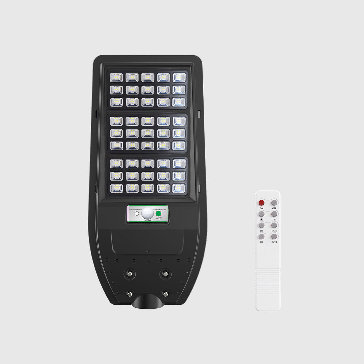Lámpara Solar LED Con Sensor PIR Y Mando A Distancia, 100 W - 33906 - imagen 1