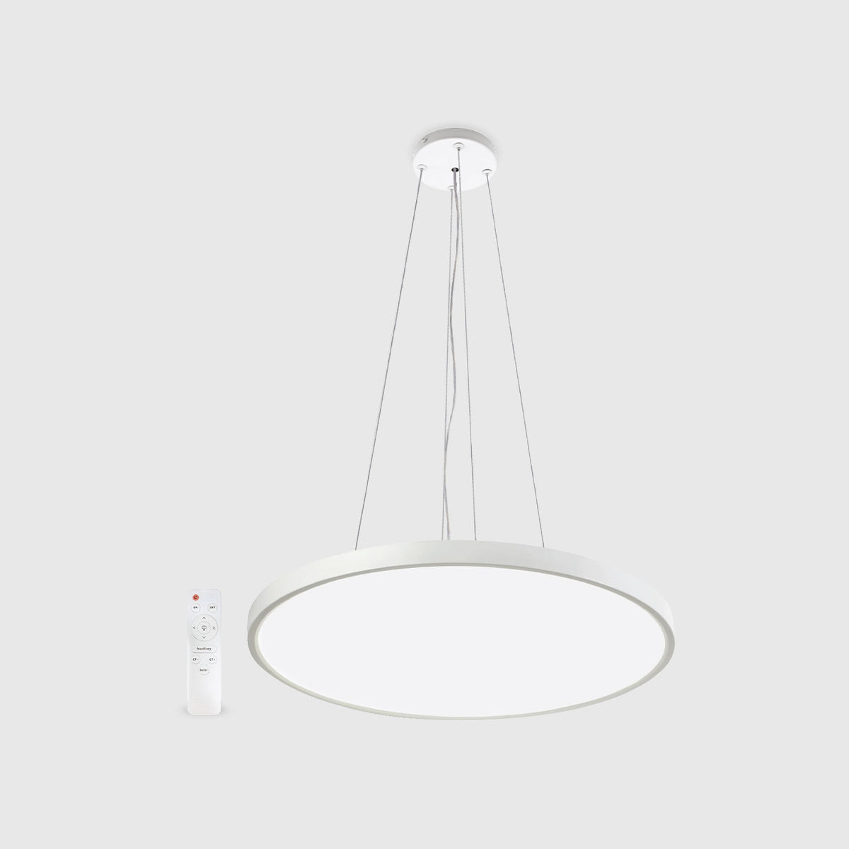 Lámpara De Techo LED Regulable Súper Delgada Con Control Remoto - 35030 - imagen 1