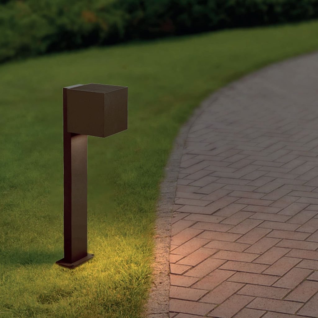Baliza LED De Jardín De 9 W Con Acabado Corten, Ref. 36464 - 36464 - imagen 2