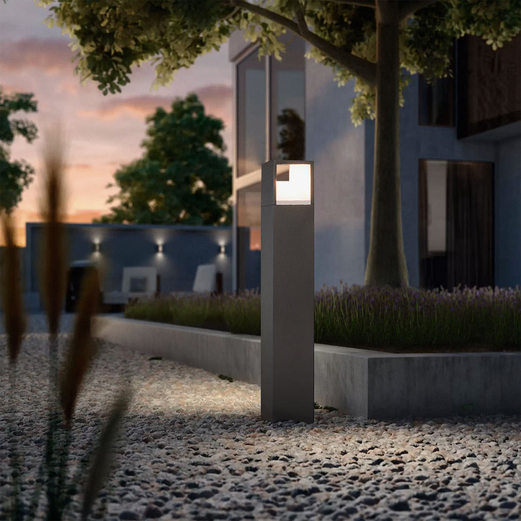 Bolardo LED De Jardín Antracita De 9 W, 800 Mm - 36808 - imagen 3