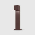Bolardo De Jardín De Acero Corten De 10 W Y 500 Mm - 36839 - imagen 1