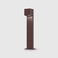 Bolardo De Jardín De Acero Corten De 10 W, 800 Mm - 36846 - imagen 1