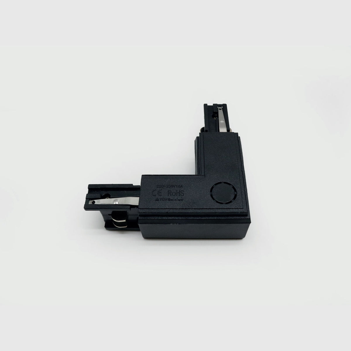 Conector L Negro Para Carril Trifásica Saliente - 37867 - imagen 2