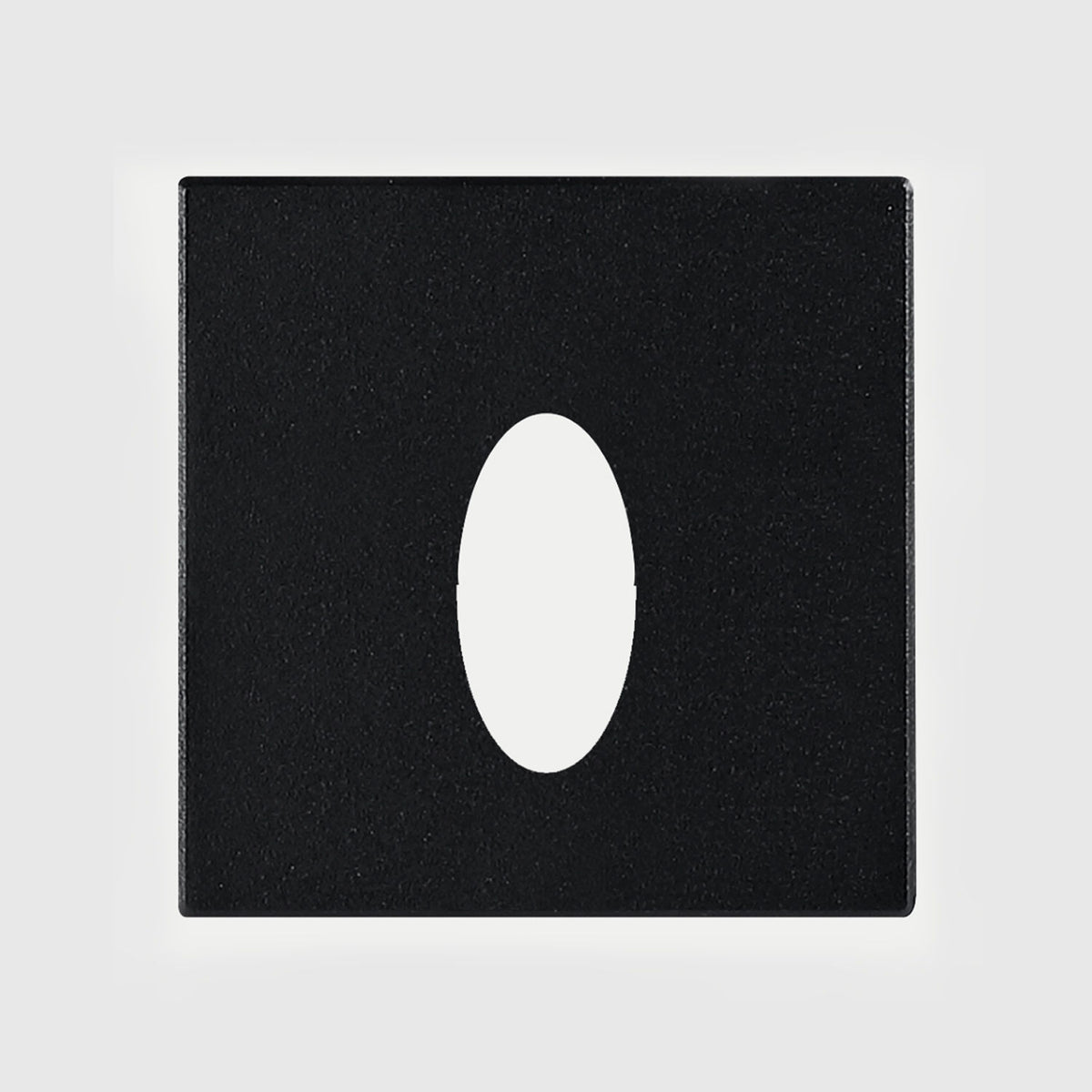 Espejo Para Baliza Modular Cuadrado Con Interior Oval Negro - 39700 - imagen 1