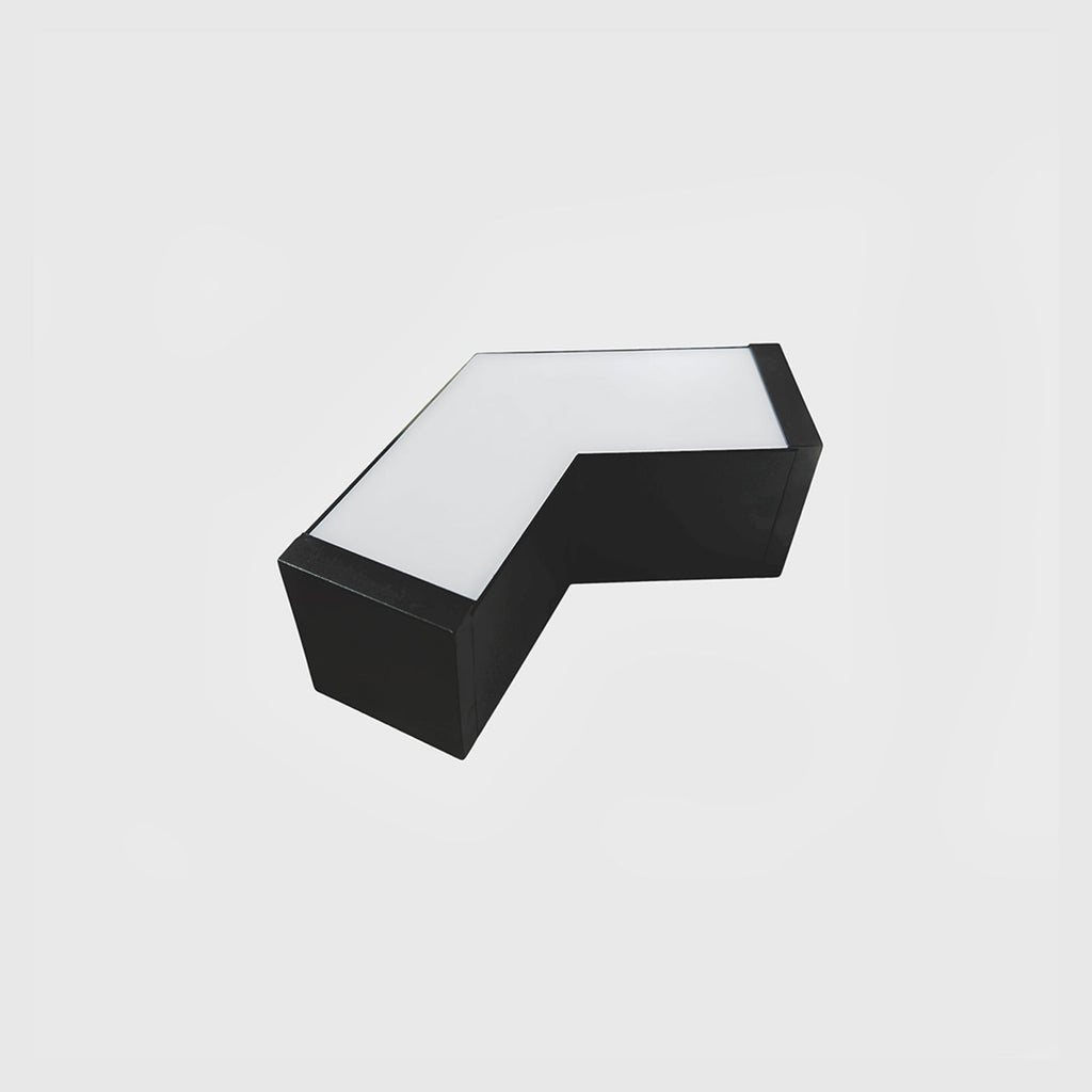 Uniones Lineales Modulares - Modelo En Forma De L Negro De 120º - 40188 - imagen 1