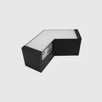 Uniones Lineales Modulares - Modelo En Forma De L Negro De 120º - 40188 - imagen 2