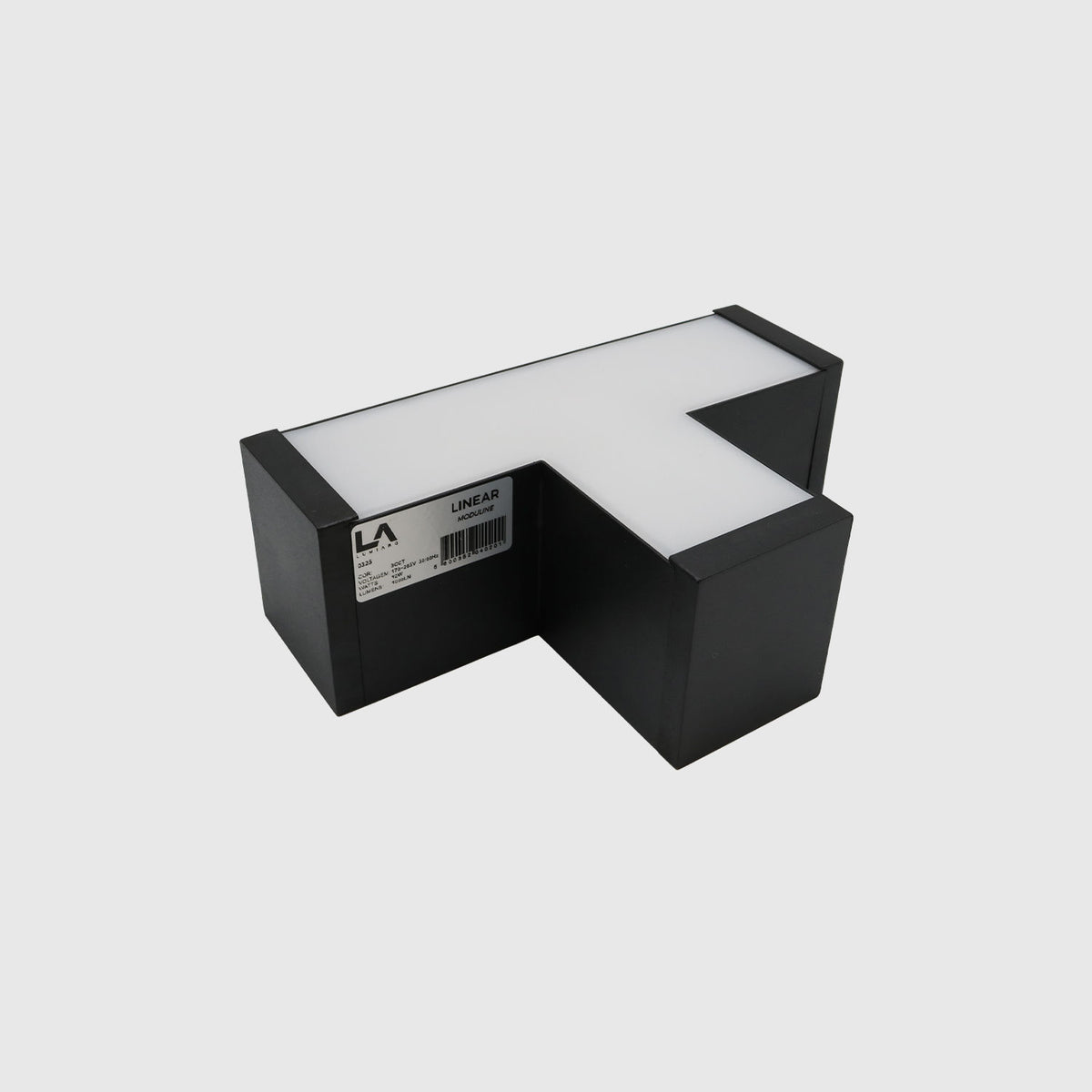 Uniones Lineales Modulares - Modelo En T Negro - 40201 - imagen 2