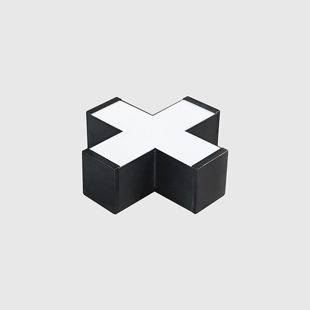 Uniones Lineales Modulares - Modelo En Forma De X Negro - 40225 - imagen 1