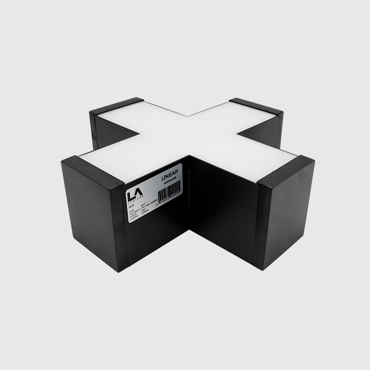 Uniones Lineales Modulares - Modelo En Forma De X Negro - 40225 - imagen 2