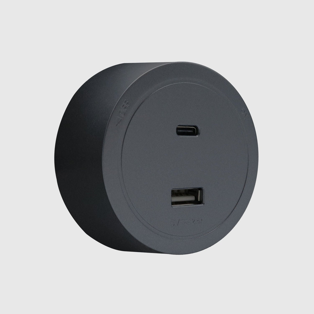 Enchufe magnético USB A+C negro