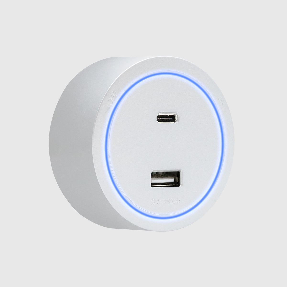Conector USB A+C Magnético Con LED Blanco - 41819 - imagen 1