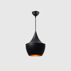 Lámpara Suspendida Ø20cm - 1 X E27 | Negro y Dorado - 42588 - imagen 1