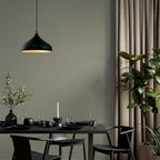 Lámpara de techo De Aluminio Ø 40 Cm Negro y Dorado - 42601 - imagen 2