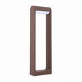 Baliza LED de Jardín 0230 IP65 12W 820lm 3000K Corten 600mm
