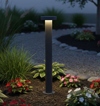 Baliza LED de Jardín 0231 IP65 12W 800lm 3000K Antracita 600mm