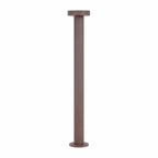 Baliza LED de Jardín 0231 IP65 12W 800lm 3000K Corten 800mm
