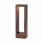 Baliza LED de Jardín 0235 IP65 6W 440lm 3000K Corten 600mm