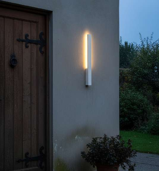 Aplique LED de Pared IP54 6W 480lm 3000K Blanco