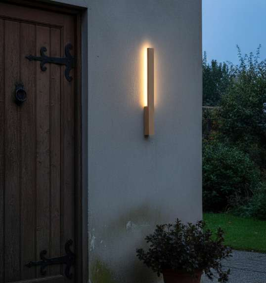 Aplique LED de Pared IP54 6W 480lm 3000K Corten