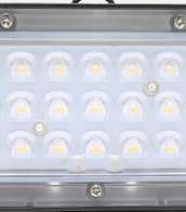 Aplique LED Solar Brick con Sensor IP65 3W 350lm 3000K Negro, referencia 49945, vista-3