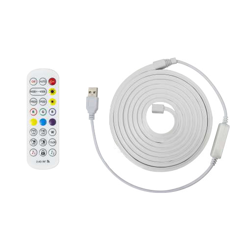 Kit Tira LED Neon RGB IC 5V 5m, referencia 51702, vista-3