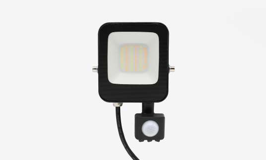 Proyector LED Slim Negro con Sensor IP65 20W 2000lm 3CCT, referencia 51757, vista-2