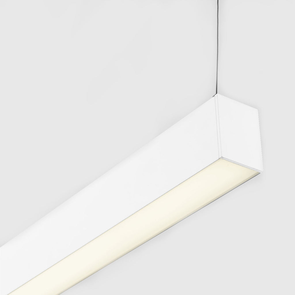 Lámpara Colgante LED Lineal De 40 W, Color Blanco. - A1207 - imagen 1