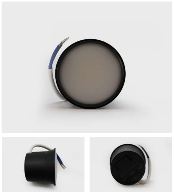 Módulo LED para aro GU10 3CCT negro 120°