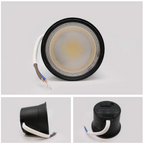 Módulo LED para aro GU10 3CCT negro 60°