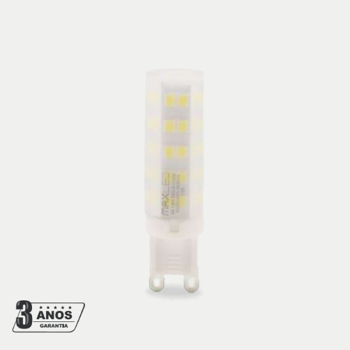 Bombilla LED G9 4,8W 530lm 6500K Luz Fría