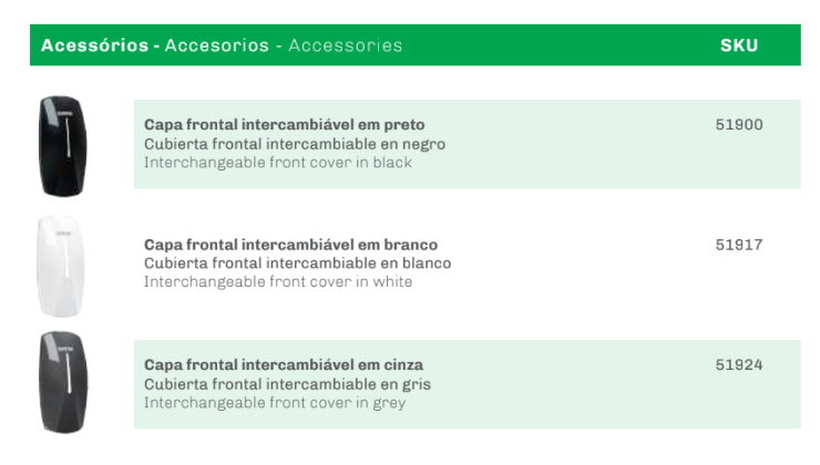Tapa frontal intercambiable para wallbox SWJ3E