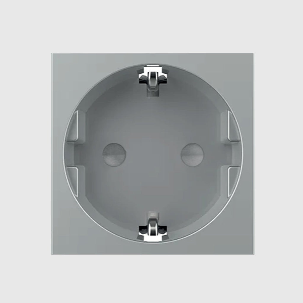 Módulo de enchufe Schuko Livolo 16 A gris VL-FCTC16A-2IP - VL-FCTC16A-2IP - imagen 1