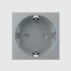 Módulo de enchufe Schuko Livolo 16 A gris VL-FCTC16A-2IP - VL-FCTC16A-2IP - imagen 1